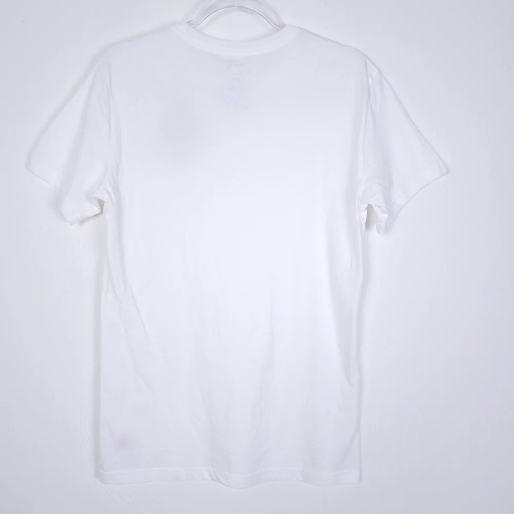 Polo Ralph Lauren White Tee with DIY vintage diver helmet graphic size M